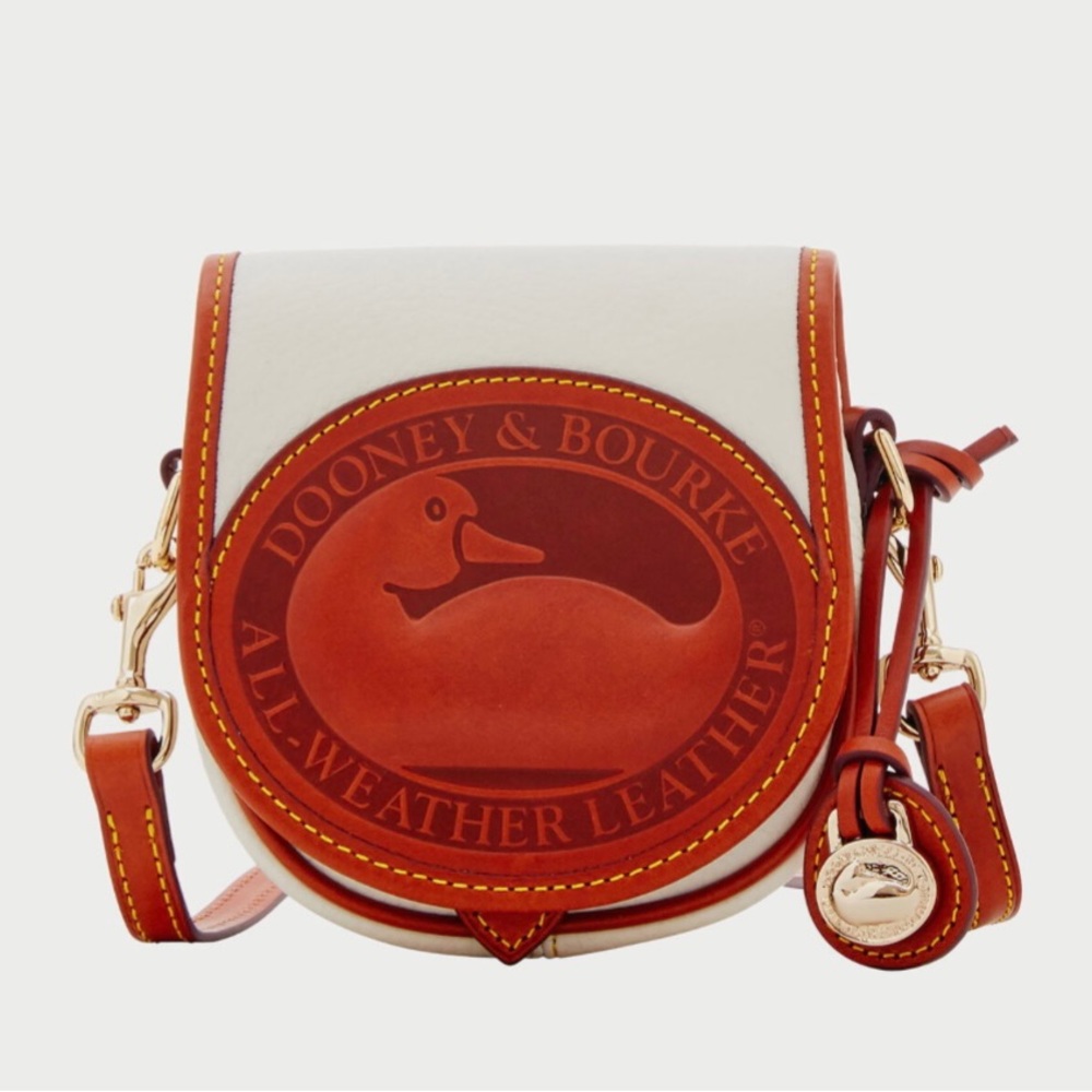 Dooney and Bourke All Weather Leather Duck Bag - White